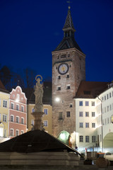 Obraz premium Medieval Gate in Landsberg am Lech