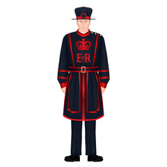 Beefeater soldier - Yeoman warder – Royal guard – London - 60537567