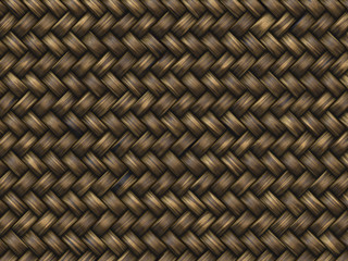 Naklejka premium wattled texture. handmade wicker pattern
