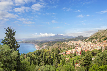 Fototapeta na wymiar Taormina, Sycylia, Włochy