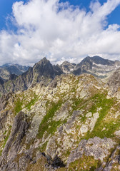 Fototapeta na wymiar Trekking in Tatra Mountains - Europe