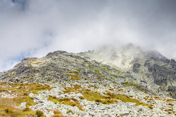 Clouds in the mountains - Tatras, Slovakia