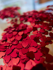 hearts confetti