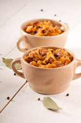 Bigos. The traditional Polish dish.