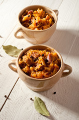 Bigos. The traditional Polish dish.