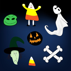 Halloween-Spooky Icons