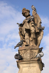 Obraz premium Pomnik Św. Jana Nepomucena