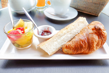 Breakfast with Fruit