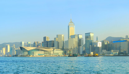 Obraz premium Hong Kong island