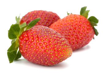 Strawberry isolated on white background