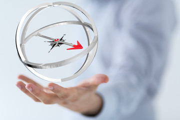 compass hand