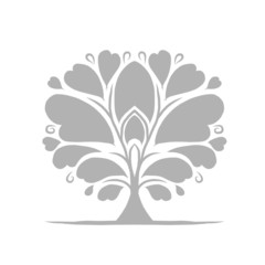 Art tree beautiful for your design