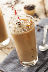 Fancy Iced Coffee with Cream
