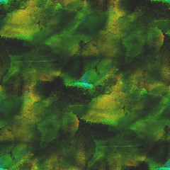 palette yellow, green picture frame graphic style texture waterc