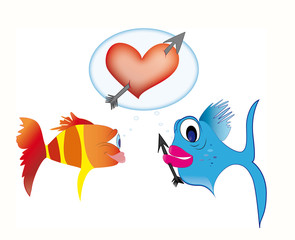 FISHES IN LOVE