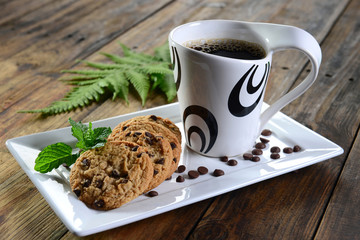 Breakfast - Coffee and cookies