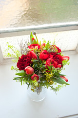 Spring flower decoration