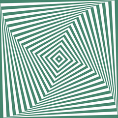 vector green and white abstract illusion background
