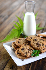 Cookies and milk