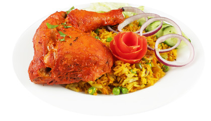tandoori chicken meal