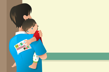 Fathers day card design