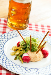 Obatzda  is a Bavarian cheese delicacy