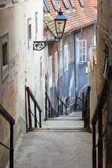 Fototapeta premium Downstairs alley