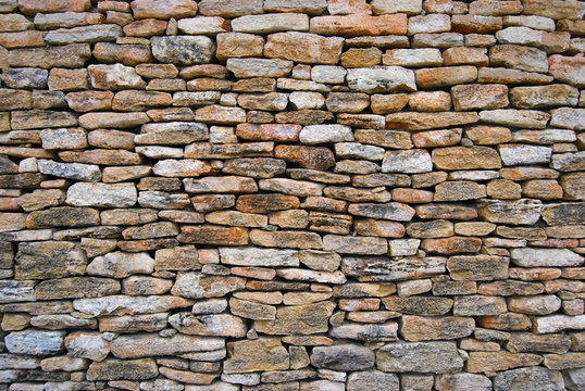 Texture Mur en pierres sèches Espagne