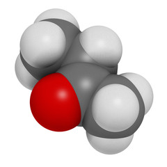 Butanone (methyl ethyl ketone, MEK) industrial solvent