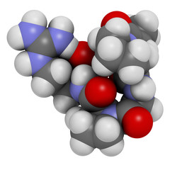 Enterostatin signaling peptide molecule.