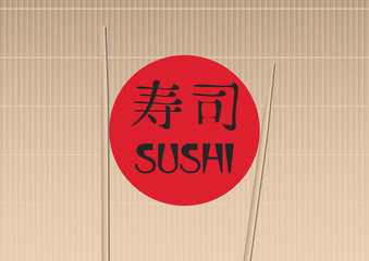 Plakaty  Pokrowiec na sushi