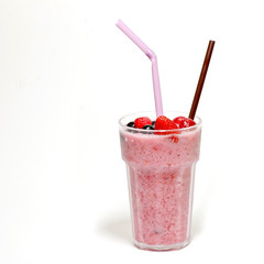 iced milky multiberry tea