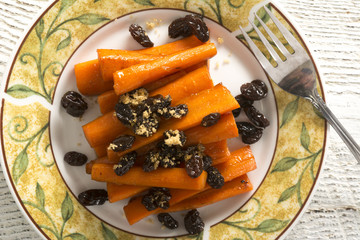 Taditional Jewish Passover Dish Tsimmes