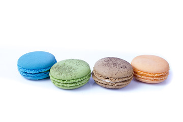 Tasty colorful macaroon