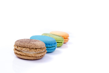 Tasty colorful macaroon