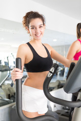 Woman at the gym