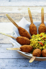 Falafel mit Couscous