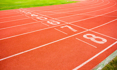 Fototapeta premium Running Track