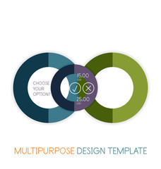 Paper geometric shape multipurpose design template