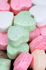 beautiful candy hearts