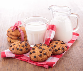 cookies and milk