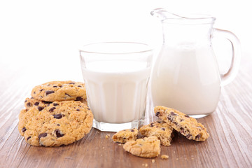 cookies and milk