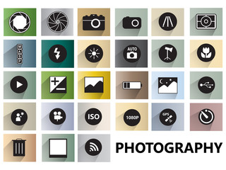 Photography icon symbol