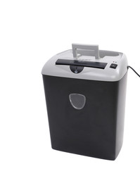 Close up of paper shredder.