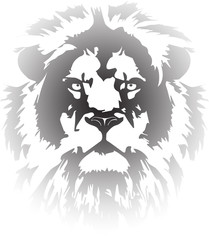 lion head gradient - 60574718