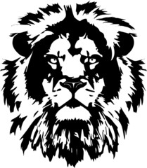 lion head tattoo - 60574725