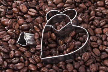 Fototapeta premium coffee on the white background