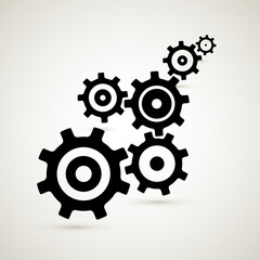 Abstract vector cogs - gears
