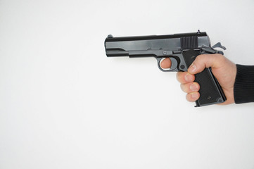 Man with gun