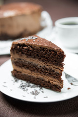 Vegane Schokoladentorte